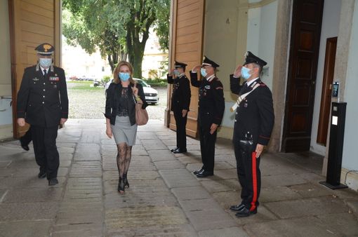 Pavia: il Prefetto Rosalba Scialla in visita al comando provinciale dei Carabinieri