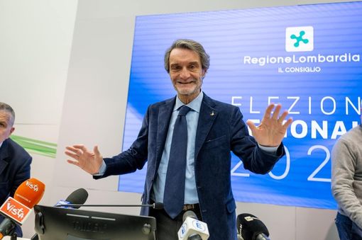SPECIALE ELEZIONI REGIONALI. Fontana vince con oltre il 55%: «Grazie Lombardia». Majorino al 32%, Moratti al 9%. Astensione record SPECIALE ELEZIONI REGIONALI. Fontana vince con oltre il 55%: «Grazie Lombardia». Majorino al 32%, Moratti al 9%. Astensione record