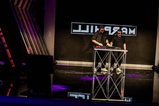 I Marphill durante la loro esibizione in Casa Sanremo &quot;The Club&quot;