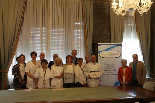 Pavia: al San Matteo la “Stella della donazione”, un riconoscimento allo sviluppo della cultura della donazione di organi e tessuti