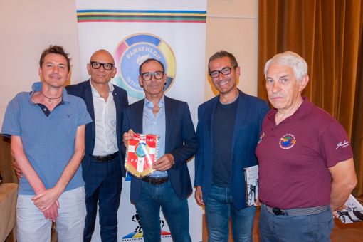 Ciclismo: Davide Cassani si racconta al Broletto di Pavia