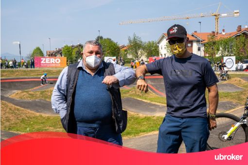Ciclismo, aperto a Pianezza il nuovo circuito ‘Pump track’