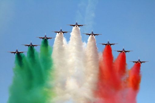 FOTO. Frecce Tricolori, il giorno dopo: le immagini più belle dello spettacolo che ha incantato il lago Maggiore