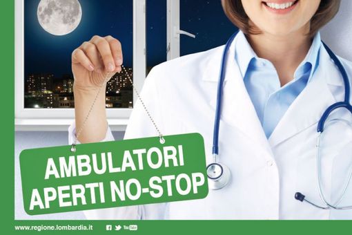 Lombardia: via da ieri all’apertura degli ambulatori nei giorni festivi
