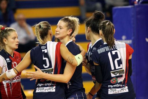 Volley B1 femminile: Re Marcello Florens Vigevano torna a mani vuote dal viaggio in Sardegna