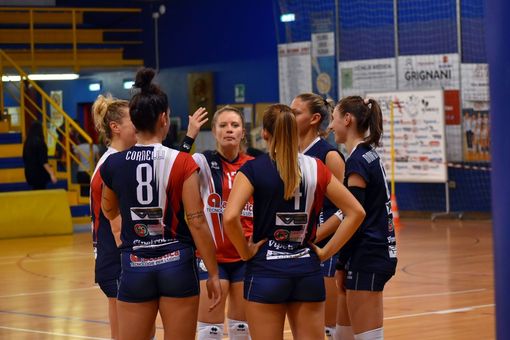 Volley B1 femminile: Re Marcello Florens Vigevano, contro le giovani di Trecate arrivano i primi tre punti