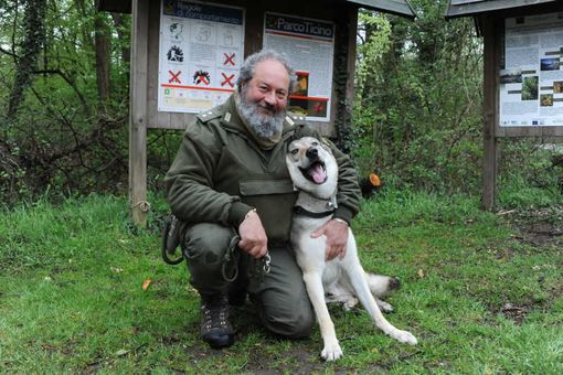 Magenta – Ivan Provini con il cane Puck