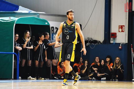 Il top scorer di gara2 Pat Verri nella foto di Laura Marmonti