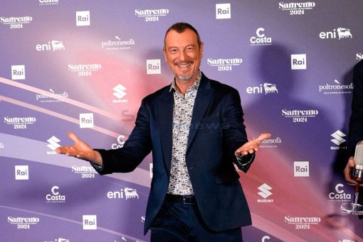 Sanremo 2024, Amadeus: &quot;Fare per due sere di seguito il 60% è qualcosa di clamoroso&quot;