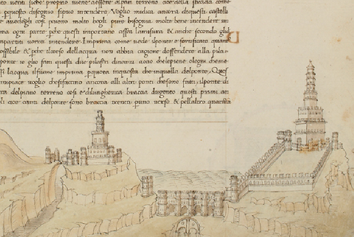 Vigevano: l’invenzione del promontorio, Un ponte e due castelli: da Filarete a Ludovico il Moro Vigevano: l’invenzione del promontorio, Un ponte e due castelli: da Filarete a Ludovico il Moro