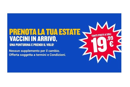 «Una punturina e prendi il volo», la campagna promozionale di Ryanair che fa discutere