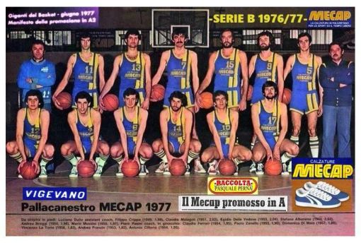 Basket serie B: riecco Vigevano-Caserta, 49 anni dopo lo spareggio del 1976/77