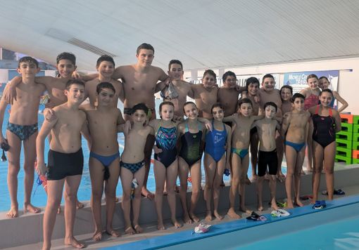 Nuoto, bene gli esordienti dell'H2Sport Vigevano alla quarta manifestazione provinciale