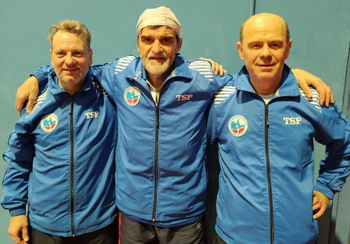 Tennistavolo Serie A1 Master, lo Studio Bianchi torna a casa dal concentramento di Milano con una vittoria