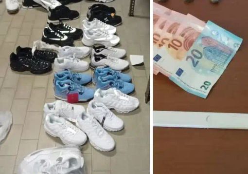 Migliaia di capi contraffatti in casa a Milano, una denuncia