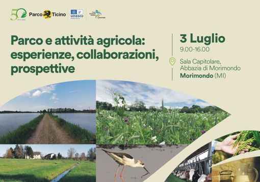Agricoltori e Parco del Ticino: il 3 luglio confronto a Morimondo Agricoltori e Parco del Ticino: il 3 luglio confronto a Morimondo