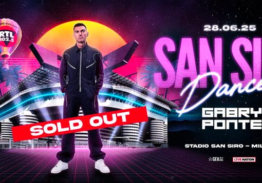Gabry Ponte fa la storia. San Siro Dance by RTL è già sold out! Gabry Ponte fa la storia. San Siro Dance by RTL è già sold out!