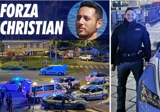 Il poliziotto accoltellato a Milano: &quot;Rifarei tutto&quot;