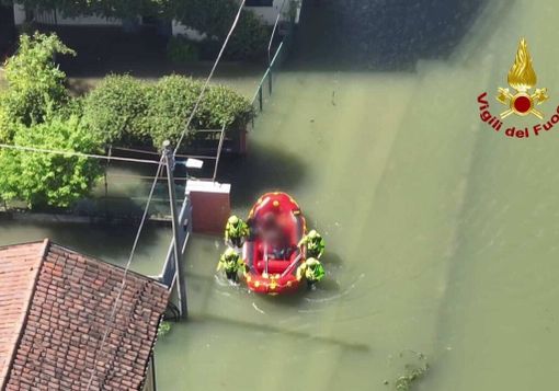 Ticino esonda a Pavia, dieci famiglie assistite
