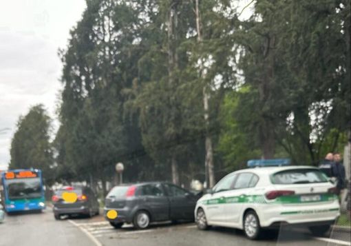 Magenta, automobilista sbanda alla curva di via Brocca e finisce contro un albero