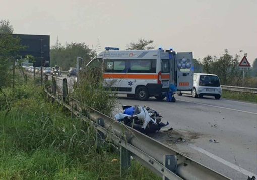 Boffalora Ticino: ancora un grave incidente alla Magnana, motociclista elitrasportato in ospedale Boffalora Ticino: ancora un grave incidente alla Magnana, motociclista elitrasportato in ospedale