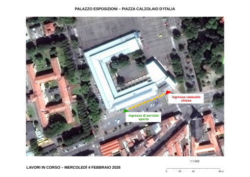 Vigevano: nuovo bancone a Palazzo Esposizioni, possibili disagi il 4 e il 5 febbraio