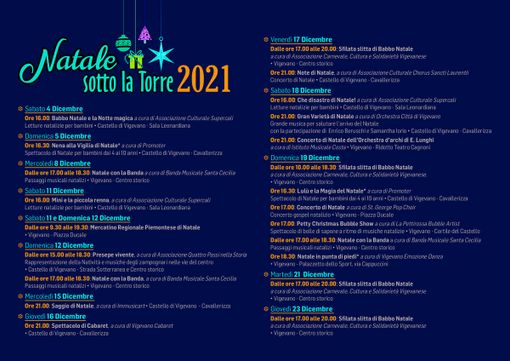 Vigevano, "Natale Sotto la Torre": ecco il programma degli eventi in città Vigevano, "Natale Sotto la Torre": ecco il programma degli eventi in città