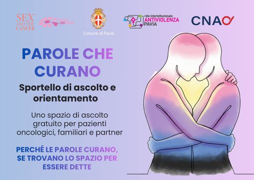 Il 13 dicembre apre a Pavia lo sportello di ascolto “Sessualità e cancro: parole che curano”