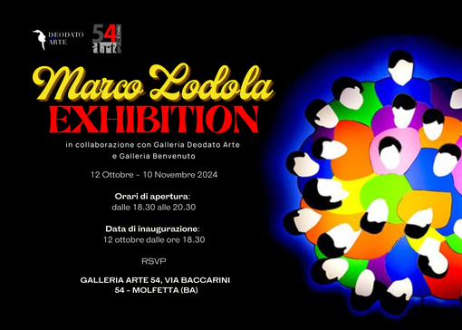 L’arte pop di Marco Lodola illumina la Galleria Arte54 di Molfetta L’arte pop di Marco Lodola illumina la Galleria Arte54 di Molfetta