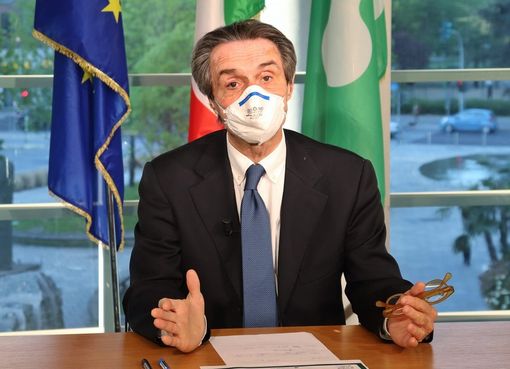 Lombardia da lunedì è zona arancione. Fontana: «Stillicidio settimanale da superare» Lombardia da lunedì è zona arancione. Fontana: «Stillicidio settimanale da superare»