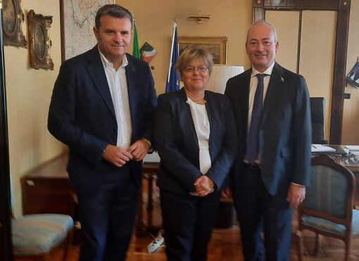 Pavia: il sottosegretario di stato alla giustizia Andrea Ostellari in visita alla Prefettura