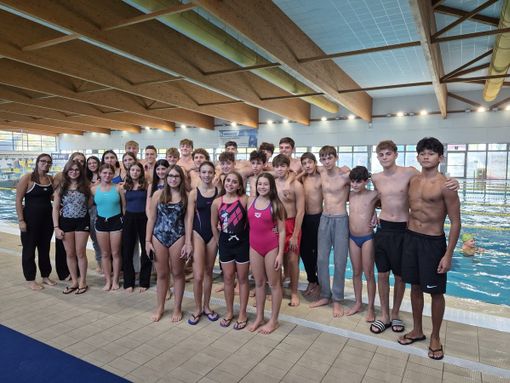 Nella foto: gli atleti dell’H2Sport a Lodi Nella foto: gli atleti dell’H2Sport a Lodi