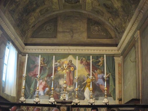 Mede: torna a nuova vita una cappella della chiesa degli Angeli