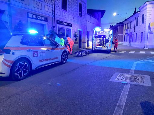 Mede: cade dallo scooter in via Garibaldi, ferita una ragazza 21enne