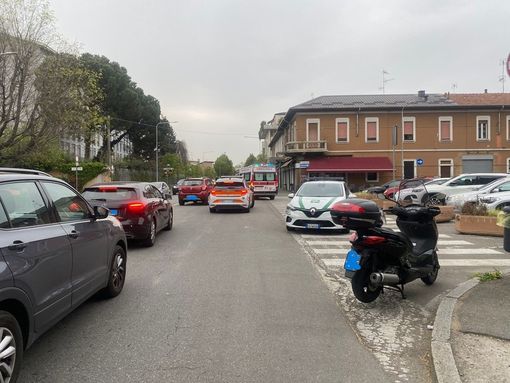 Le strisce pedonali dove sono state investite nonna e nipote Le strisce pedonali dove sono state investite nonna e nipote