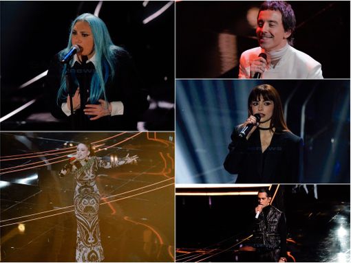 74° Festival di Sanremo: dopo la prima serata sono in top 5 Loredana Berté, Angelina Mango, Annalisa, Diodato e Mahmood