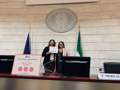Pavia: San Matteo un ospedale a misura di donna, confermati 3 bollini rosa Pavia: San Matteo un ospedale a misura di donna, confermati 3 bollini rosa