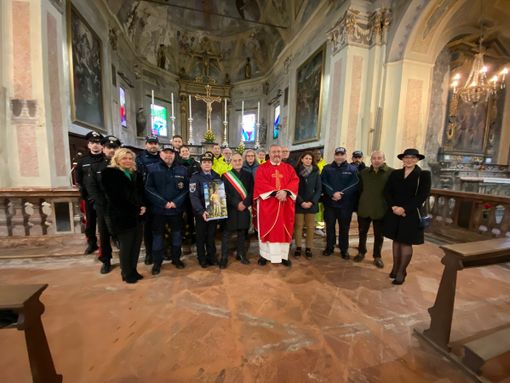 Mede: celebrato San Sebastiano Martire patrono della Polizia Locale