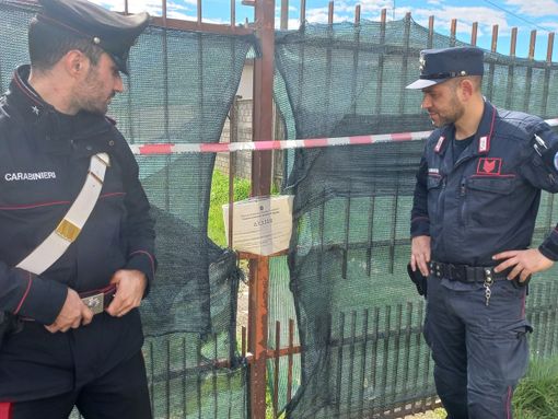 Valle: deposito incontrollato di rifiuti (anche speciali), sequestrata un'area di 1.400 metri quadrati Valle: deposito incontrollato di rifiuti (anche speciali), sequestrata un'area di 1.400 metri quadrati