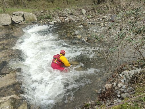 FOTO. L'argine cede e rischia di precipitare nel canale: disperso il cane che era con lui FOTO. L'argine cede e rischia di precipitare nel canale: disperso il cane che era con lui
