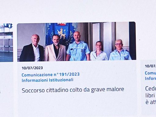 Abbiategrasso: due agenti di Polizia locale soccorrono e salvano dentista colto da malore