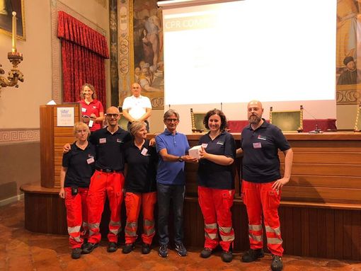 Gropello: risultato eccellente ottenuto dai volontari di Gropello Soccorso, medaglia d’argento al “Resuscitation Day” Gropello: risultato eccellente ottenuto dai volontari di Gropello Soccorso, medaglia d’argento al “Resuscitation Day”