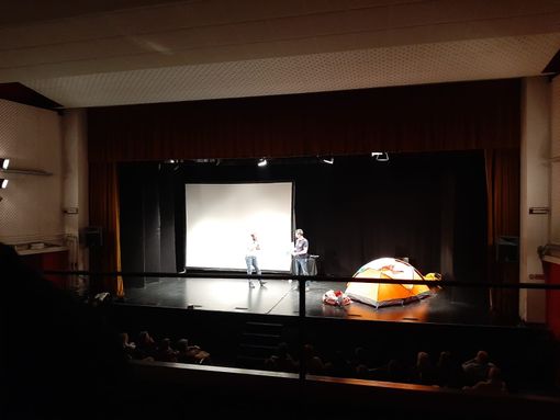 Vigevano, Luca Colli ha raccontato l'Everest