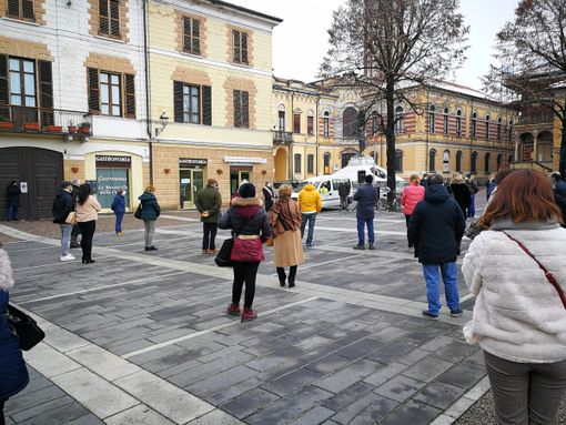 - FOTONOTIZIA - Mede: celebrata la festa del Volontariato in piazza della Repubblica