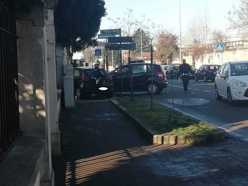 Magenta, incidente tra via Novara e via Moncenisio
