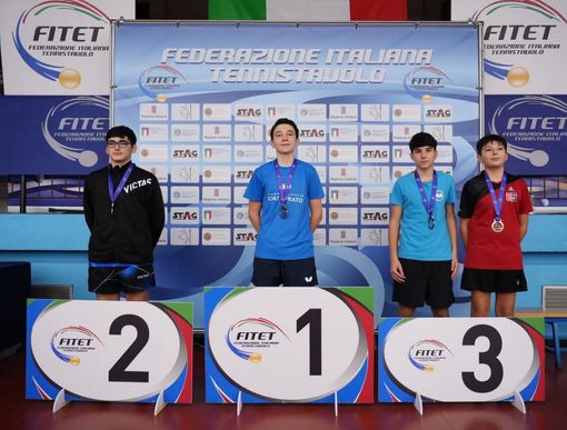 Tennistavolo: torneo nazionale giovanile, nell’U15 piazza d’onore per Gabriel Deleraico Tennistavolo: torneo nazionale giovanile, nell’U15 piazza d’onore per Gabriel Deleraico