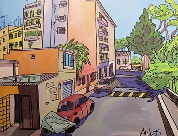 Anibas ‘ricolora’ la periferia romana, di Fabrizio Fratus Anibas ‘ricolora’ la periferia romana, di Fabrizio Fratus