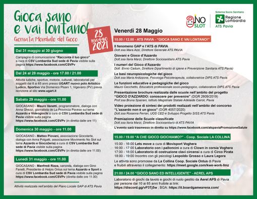 Ats Pavia promuove “Gioca sano e vai lontano” e premia i progetti delle scuole in diretta
