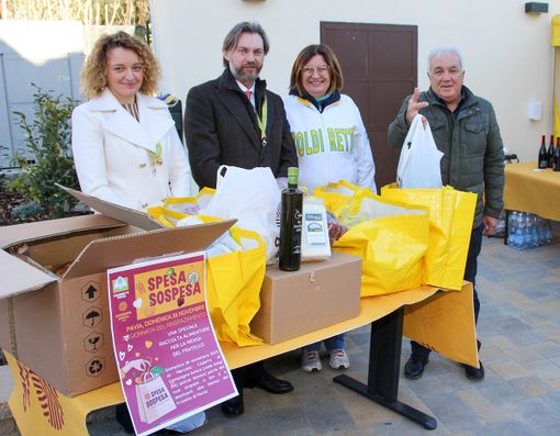 Pavia, raccolti oltre 400 chili di “spesa sospesa” durante la Giornata del Ringraziamento Coldiretti