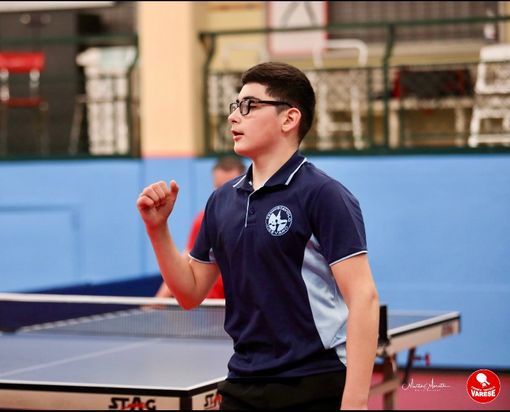 Tennistavolo campionati italiani di quarta categoria, sedicesimi fatali per Gabriel Deleraico